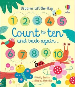 Count To Ten And Back Again USBorne Lift The Flap | Felicity Brooks
