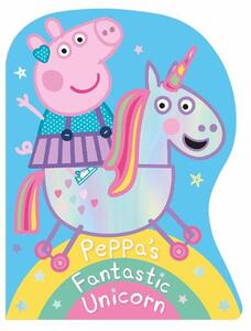 Peppa Pig Peppa's Magical Unicorn Shaped Board Book | Peppa Pig