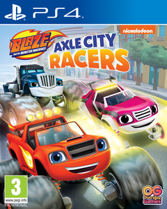 Blaze And The Monster Machines-AXLe City Racers - PS4