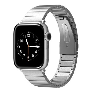 Viva Madrid Lavier Strap For Apple Watch 42/44mm Silver (Compatible with Apple Watch 42/44/45mm)