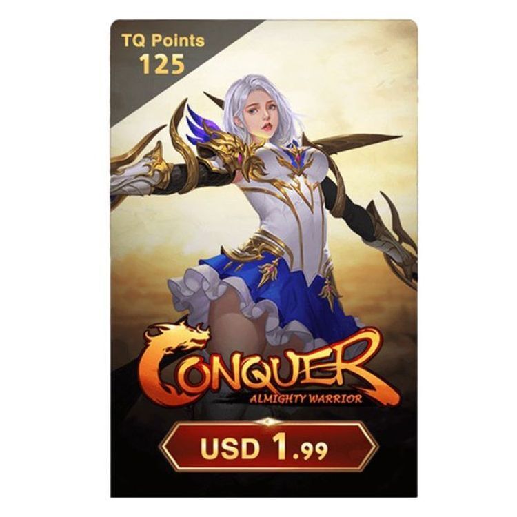 Conquer Online - 125 Conquer Points (Digital Code)