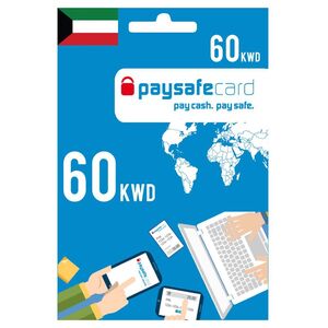 Paysafecard Prepaid Credit Card (Kuwait) - KWD 60 (Digital Code)