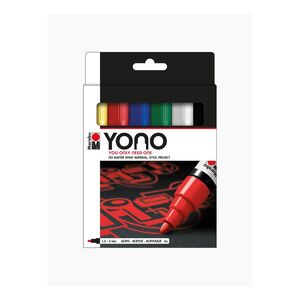 Marabu Yono Marker 1.5 To 3 mm Set (Set Of 6)