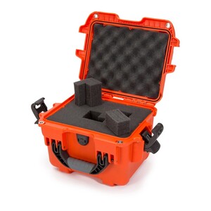 NANUK 908 Hard Utility Case With Cubed Foam Orange