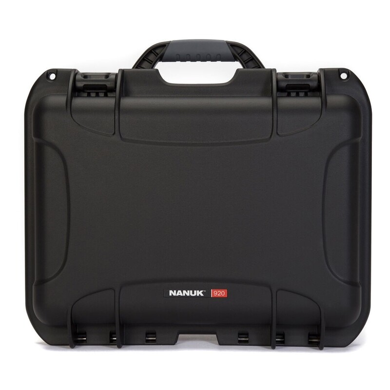 NANUK 920 Hard Utility Case With Lid Organizer & Padded Divider Black