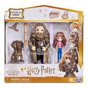 Spin Master Magical Minis Harry Potter Wizarding World Hermione And Rubeus Hagrid Friendship Set