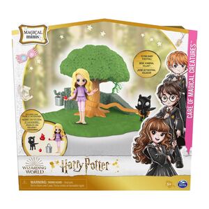 Spin Master Magical Minis Harry Potter Wizarding World Care Of Magical Creatures Set With Exclusive Luna Lovegood Figure