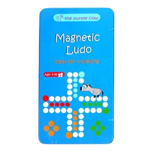 The Purple Cow To Go Ludo Magnetic Travel Games