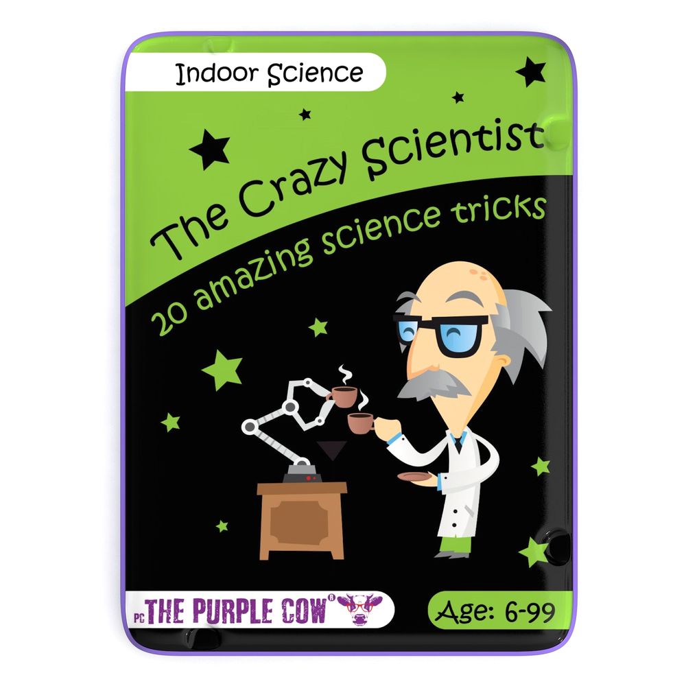 The Purple Cow The Crazy Scientist Indoors Science Activity Cards