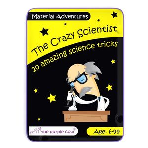 The Purple Cow The Crazy Scientist Material Adventure Activity Cards