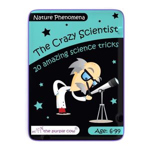 The Purple Cow The Crazy Scientist Nature Phenomena Activity Cards