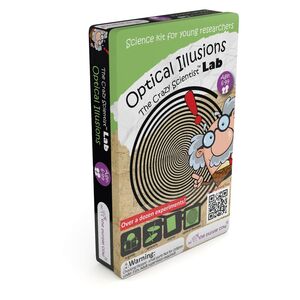 The Purple Cow The Crazy Scientist Optical Illusions Stem Kit