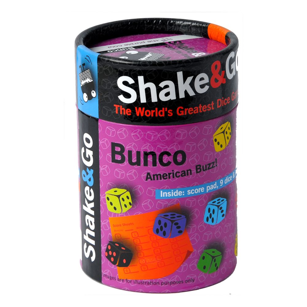 The Purple Cow Shake & Go Bunco Dice Game