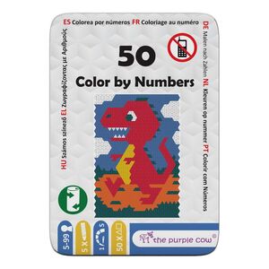 The Purple Cow Fifty Color By Numbers Travel Game