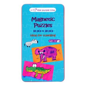 The Purple Cow To Go Magnetic Puzzles Magnetic Travel Games
