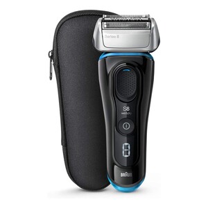 Braun Series 8 8325S Wet & Dry Shaver With Travel Case Black/Blue