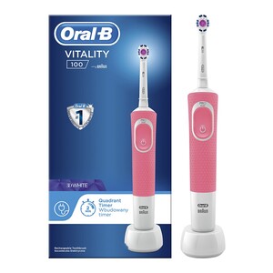 Oral-B Vitality 100 Pink Electric Rechargeable Toothbrush