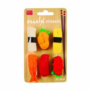 Sushi Erasers