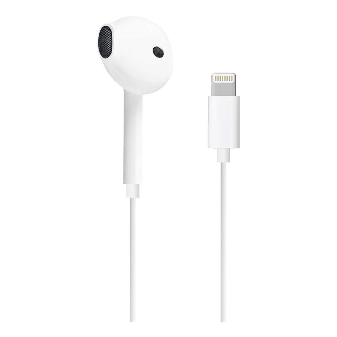 Puro Mono earphone with lightning connector White