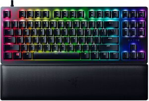 Razer Huntsman V2 TKL Optical Gaming Keyboard - Clicky Optical Switch Purple - Black (US)