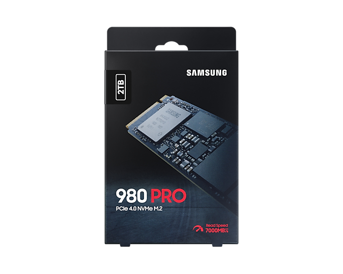 Samsung 980 Pro PCIe 4.0 NVMe M.2 Internal SSD 2TB
