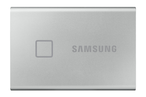 Samsung T7 Touch Portable SSD USB 3.2 500GB Silver