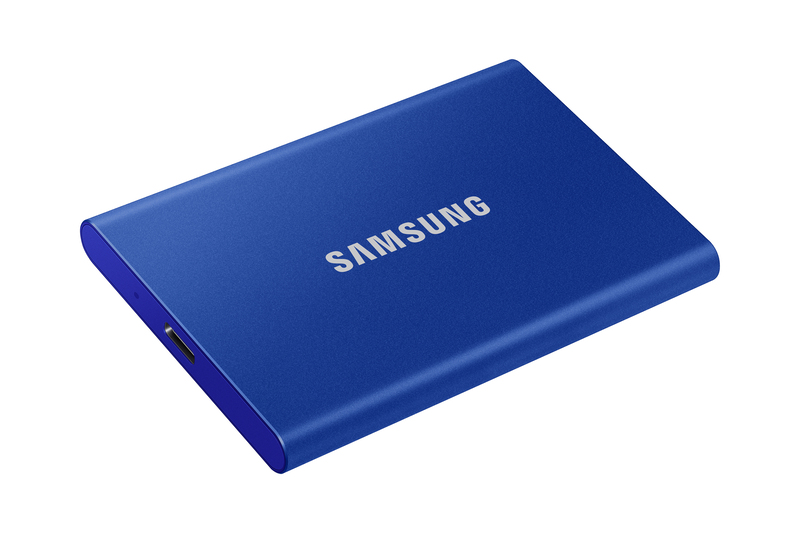 Samsung T7 Portable SSD USB 3.2 500GB Blue