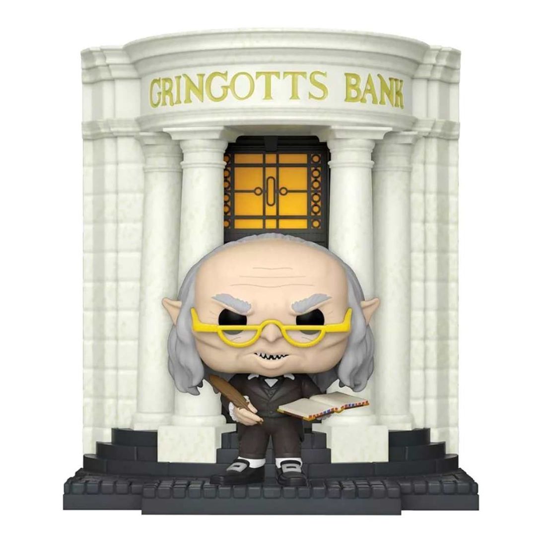 Funko Pop! Deluxe Harry Potter Gringotts Head Goblin With Gringotts Bank Diagon Alley 6-Inch Vinyl Figure