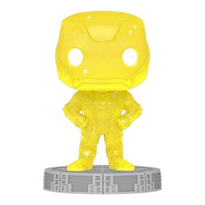 Funko Pop Art Series Infinity Saga Iron Man Yellow Bobble-Head Figure
