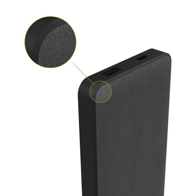 Mophie Powerstation Power Bank 10000mAh With PD Fabric Black