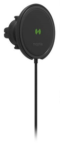 Mophie Snap+ Wireless Charging Car Vent Mount Black