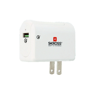 Skross US USB Charger With QC 3.0 White