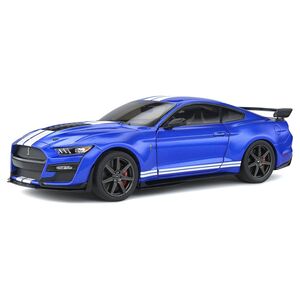 Solido Ford Mustang GT500 2020 Fast Track Ford Performance Blue 1.18 Diecast Scale Model Car