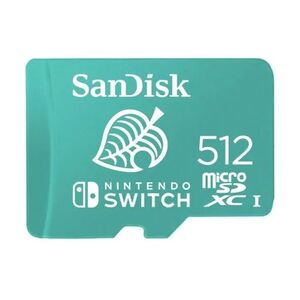 Sandisk 512GB UHS-I microSDXC Memory Card for Nintendo Switch
