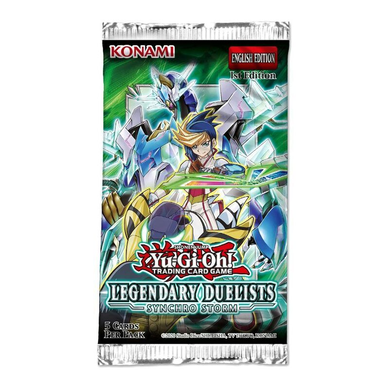 Yu-Gi-Oh! TCG Legendary Duelists Synchro Storm Booster Pack (Single Pack - 5 Cards)