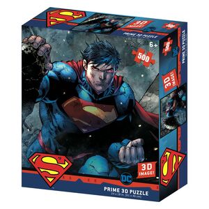 Prime 3D DC Superman Jigsaw 3D Puzzle (500 Pieces)