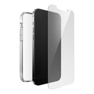 Speck Presidio Perfect-Clear Case + Shieldview Glass Protector for iPhone 13 Pro Max