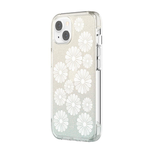Incipio Design Series Case For iPhone 13 Flower Fields Glitter Wash