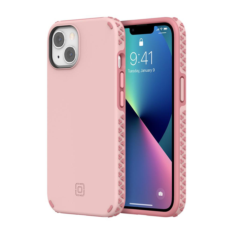 Incipio Grip Case For iPhone 13 Blush Pink/Flamingo Plume