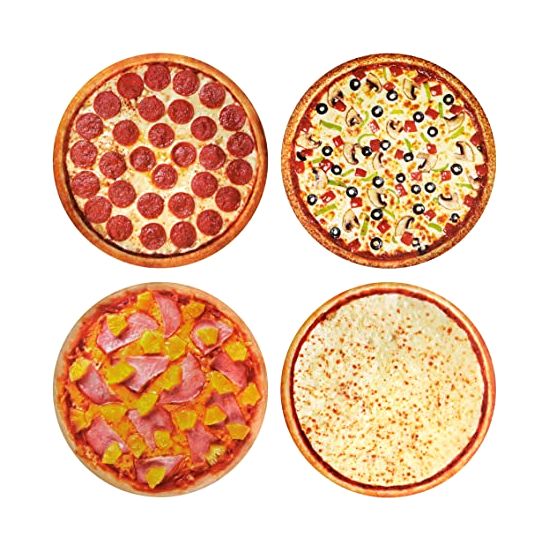 Waboba Wingman Fly Pies Pizza Flying Disc (Assorted Designs - Includes 1)