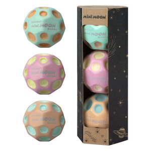Waboba Mini Moon Ball 328C07-A (Pack of 3) (Assorted Colors - Includes 1)