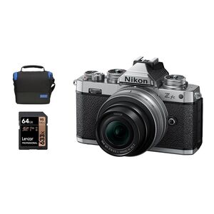 Nikon Zfc Mirrorless Camera with 16-50mm Lens - Silver (Bundle)