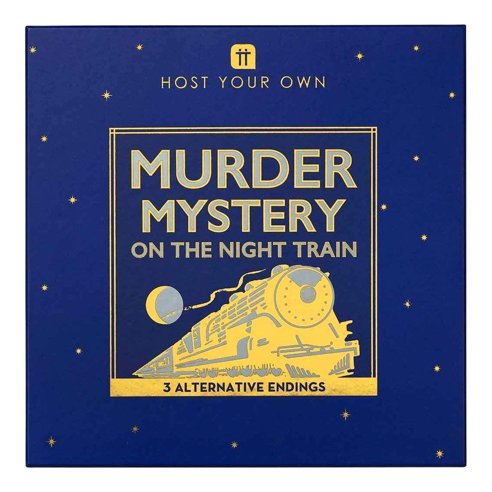 Talking Tables Host Your Own Murder Mystery On The Night Train Game