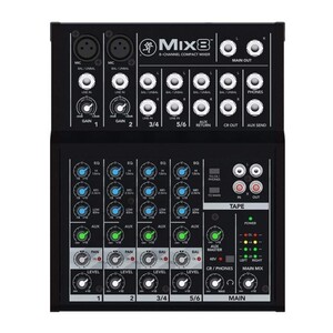 Mackie MIX8 8-Channel Compact Mixer