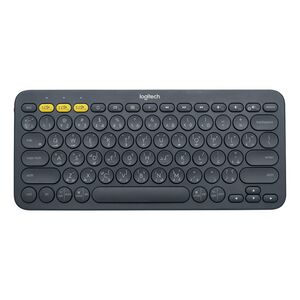 Logitech K380 Dark Grey Multi-Device Bluetooth Keyboard - Arabic