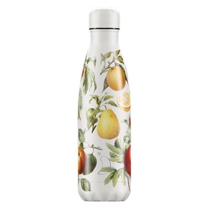 Chilly's Bottles Botanical Stainless Steel Water Bottle Fruit 500ml