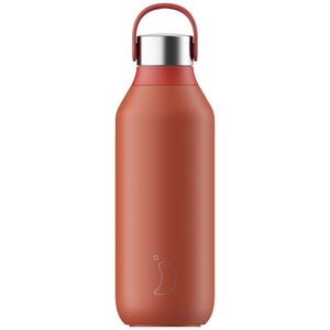 Chilly's Bottles Series 2 Stainless Steel Water Bottle Maple Red 500ml
