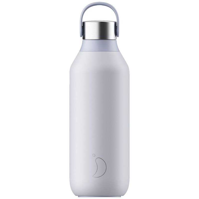 Chilly's Bottles Series 2 Stainless Steel Water Bottle Frost Blue 500ml