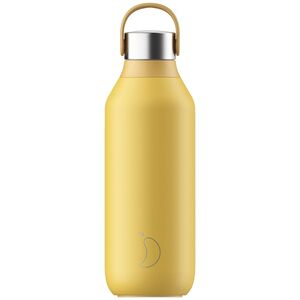 Chilly's Bottles Series 2 Stainless Steel Water Bottle Pollen Yellow 500ml