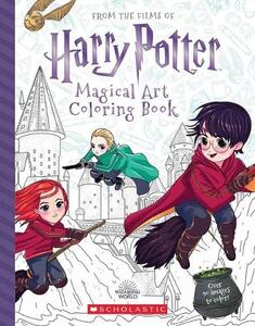 Harry Potter Magical Art Coloring Book | Violet Tobacco